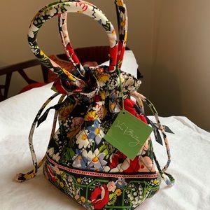 Cotton quilted handbag